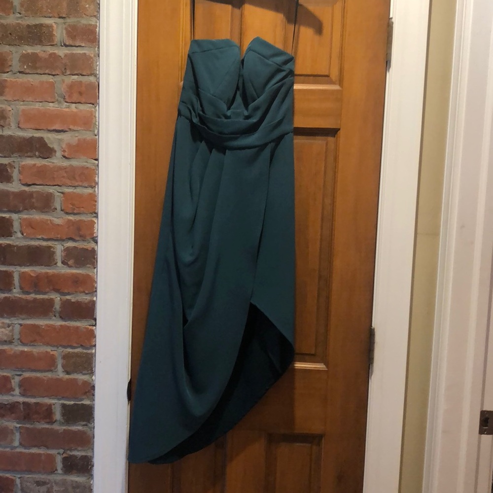 Lovers+friends strapless midi dress